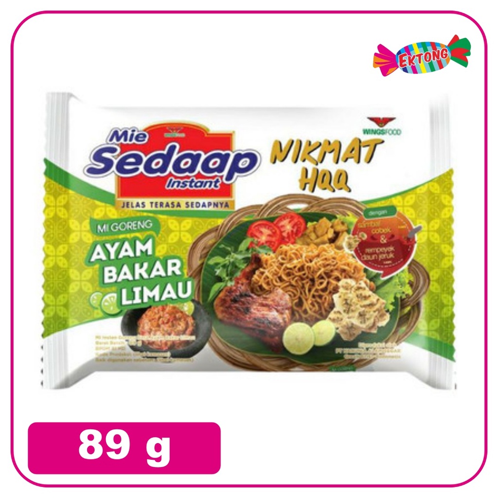 

SEDAAP MIE GORENG AYAM BAKAR LIMAU 89 GR