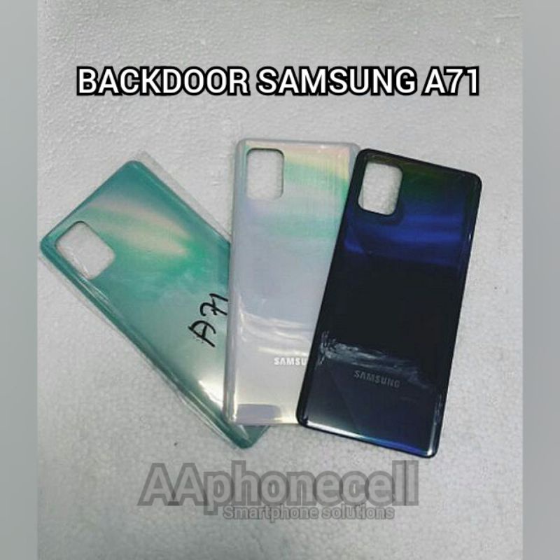 BACKDOOR SAMSUNG A71 - TUTUP BELAKANG SAMSUNG A71