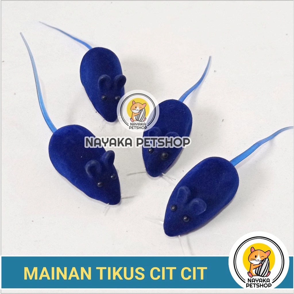 Tikus Cit Cit Mainan Kucing Bunyi Interaktif Kitten Cat Toy