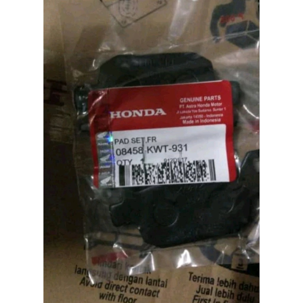 kampas rem belakang PCX dispad belakang PCX kampas rem belaJKS3188