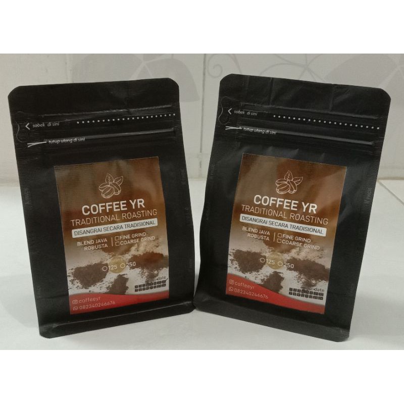 

Coffee YR Robusta 125 gram