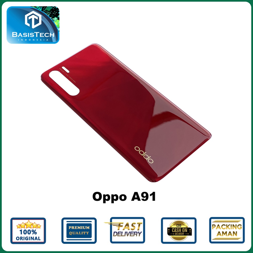 BACK COVER BACKDOOR CASING OPPO A91 ORIGINAL QUALITY