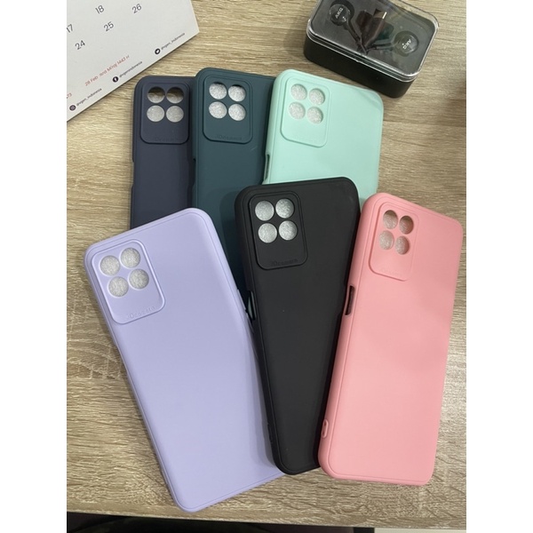 Silvertech Kesing Realme C31 C35  realme 8i Realme 5 C3 Realme 7 7i  softcase silikon macaron Aneka Warna