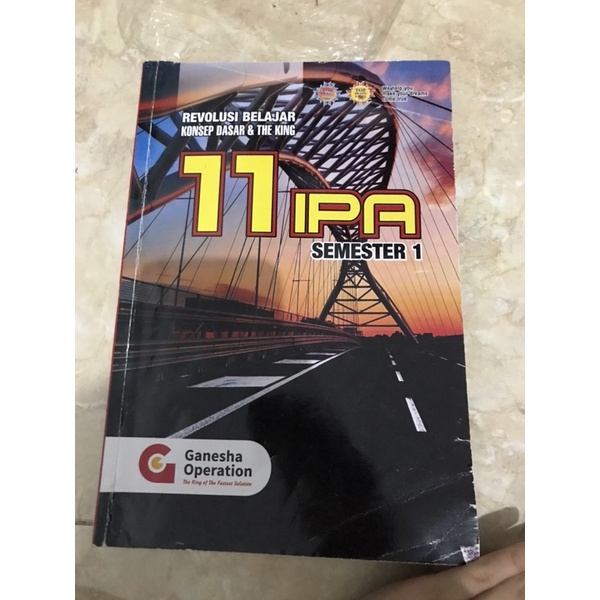 Preloved koding go ganesha operation kelas 11 IPA semester 1