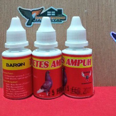 obat tetes ampuh baron khusus burung merpati sakit snot ngorok lemes uci uci semper berak hijau