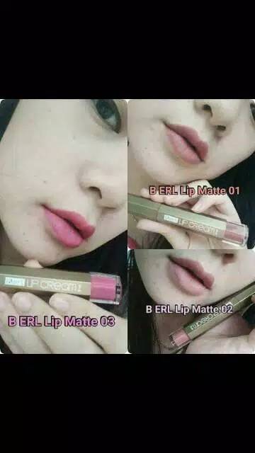 (Bisa cod)B erl cosmetics/berl cosmetic/lip matte cream original berl/berl