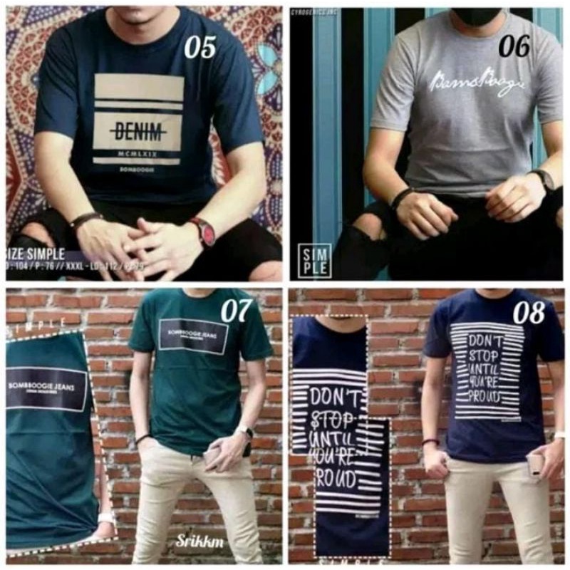 KAOS KAOS LAKI CEWE 24S