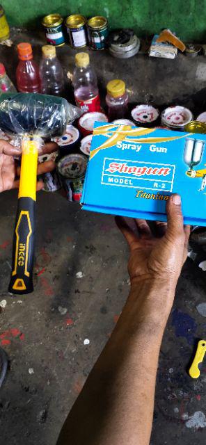 R2 R 2 Spray Gun Semprotan Angin Shogun Tabung Atas R2 R 2 R-2 Shogun