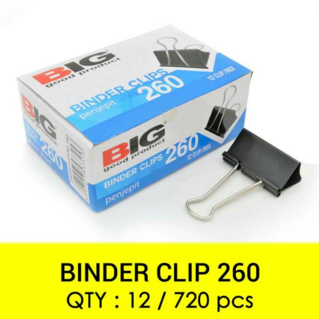 

Binder clip BIG