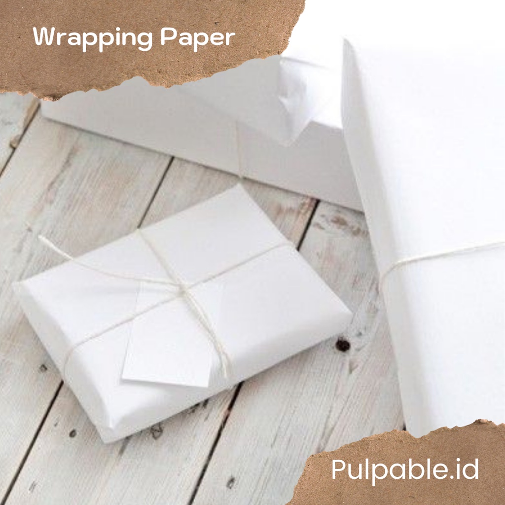 

Kertas doorslag / Tissue paper / Wrapping paper 34x69 cm