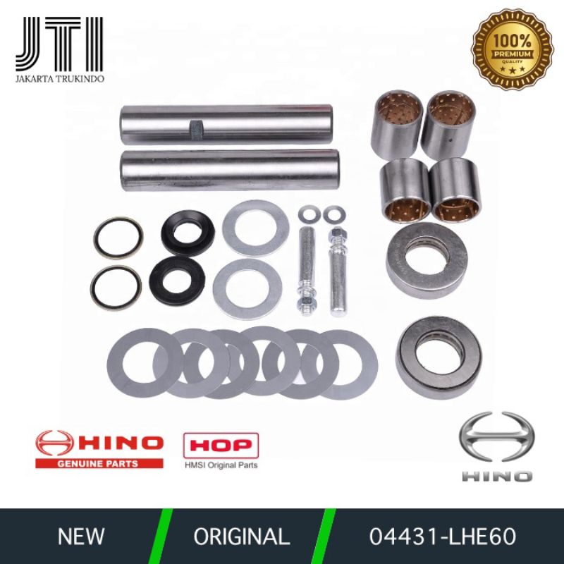 KING PIN KIT HINO DUTRO 130HT 130HD 04431-LHE60 KING PEN KIT
