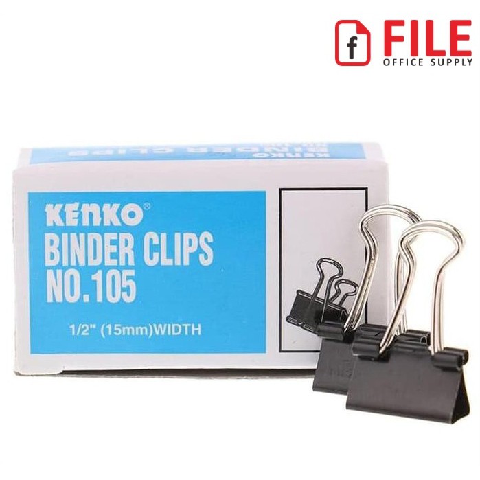 

Binder Clips / Klip Penjepit Kertas no.105 Kenko / BIG