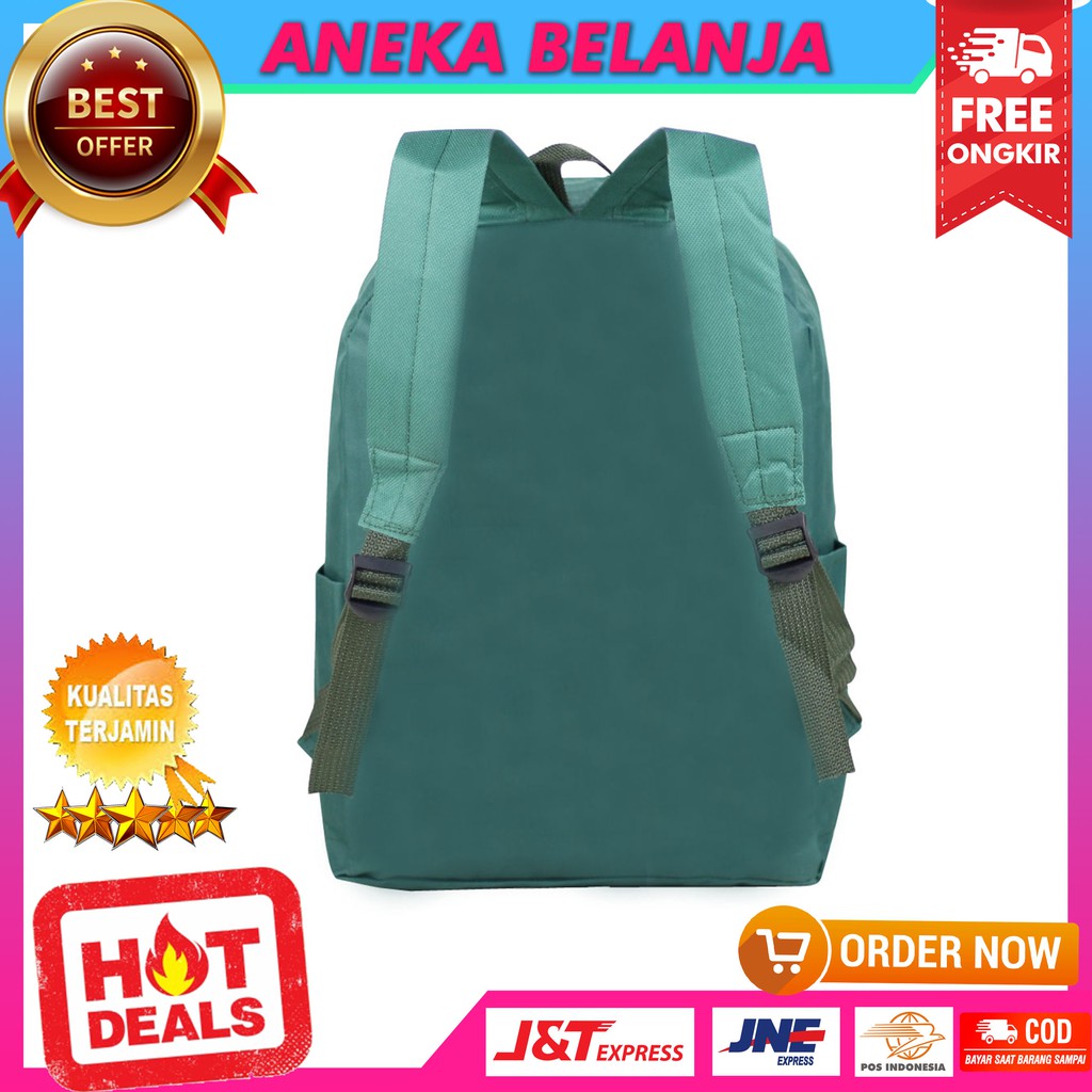 Backpack Stylish Korean Model Khusus Cewek Tas Multifungsi Berkualitas Fashionable Terbaru Ekonomis Tas Perempuan SD SMP SMA Les Hangout Casual Stylish Bahan Tebal Kuat Harga Terlaris Termurah