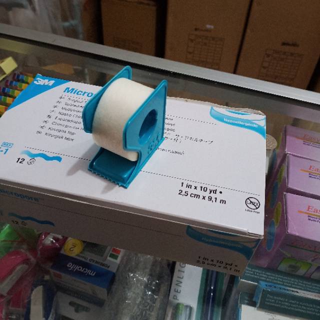 Micropore 3M 1 inch   Surgical Tape 1 inci Satuan