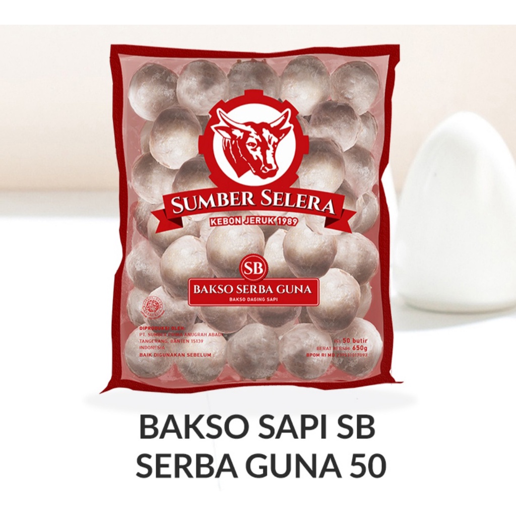 

BAKSO SAPI SUMBER SELERA SERBAGUNA (ISI 50 BUTIR)