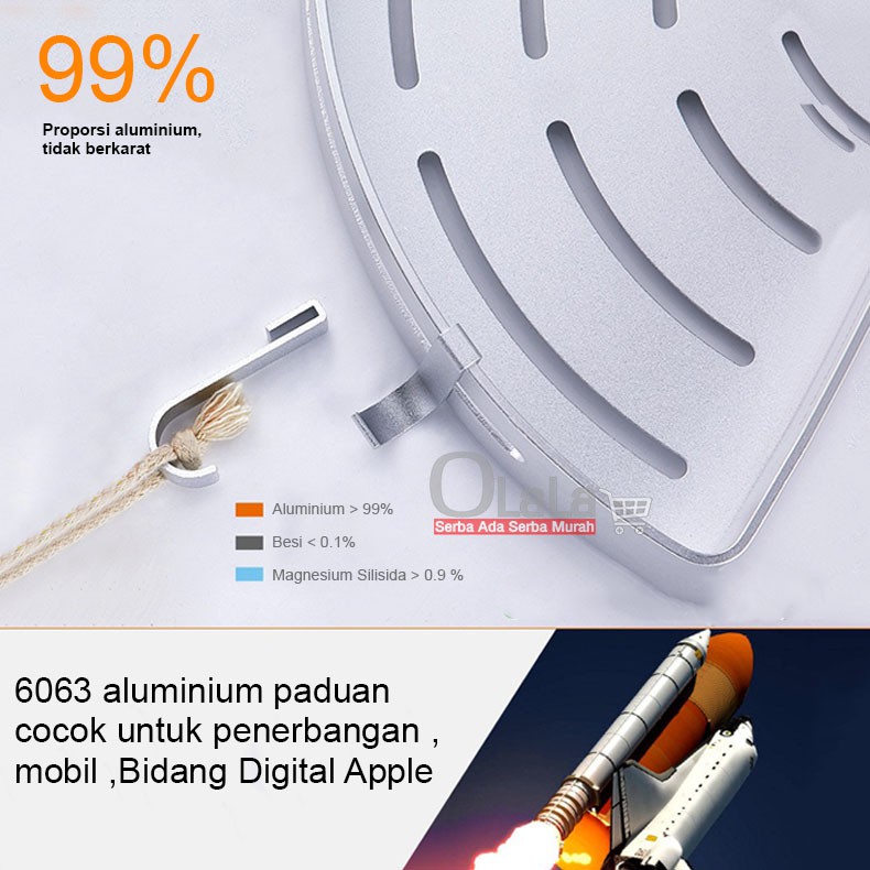 RAK PENYIMPANAN ALUMINIUM AR-880015