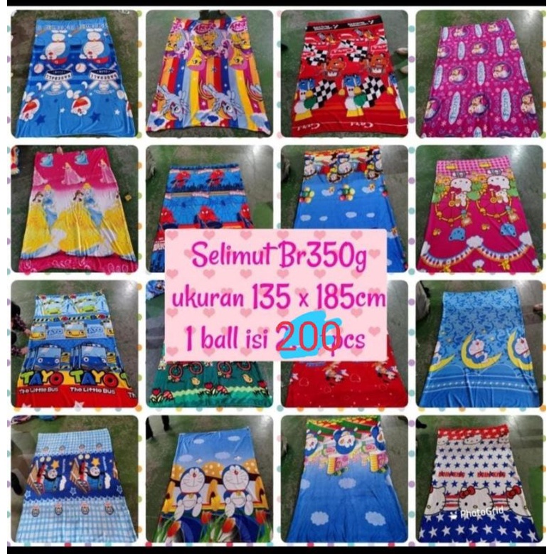 Selimut bulu karakter ivanka-4