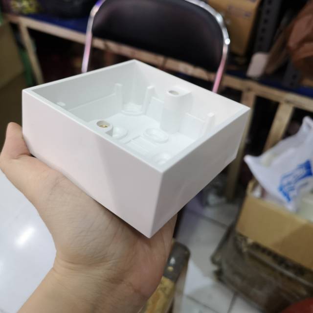 Outbodus outbow Outbowdus mangkok putih tutup saklar stop kontak