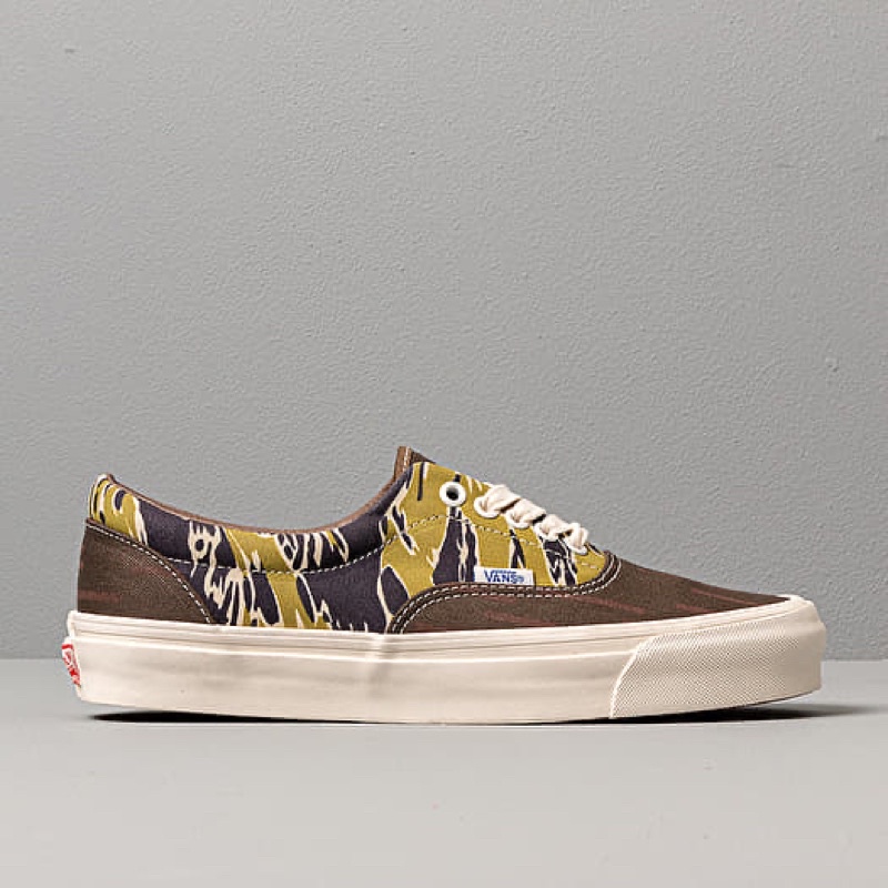 SEPATU SNEAKERS PRIA VANS VAULT OG LX ERA TIGER CAMO ORIGINALS RESMI