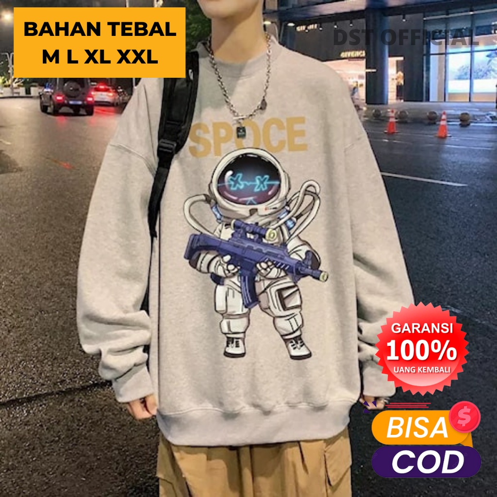 Baju Sweater Sweeter Hoodie Sweter Crewneck Pria Wanita Distro Original Crweneck Crowneck Swuter Swr