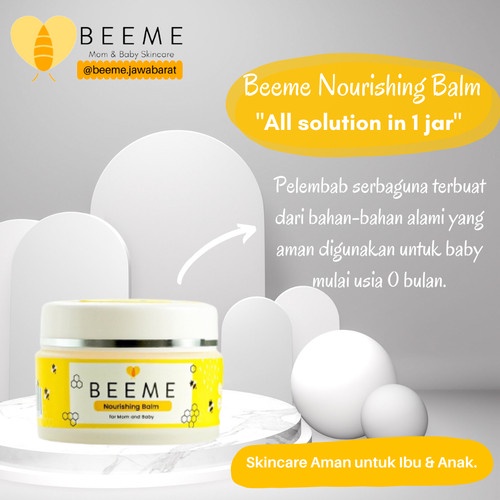 Beeme Nourishing Balm For Mom and Baby 15gr