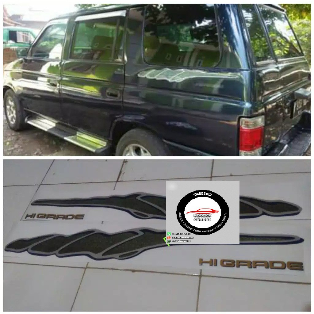 Sticker Stiker List Body Isuzu Panther HI-GRADE