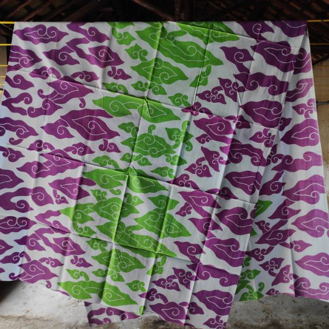 Batik Katun Print Mega Mendung