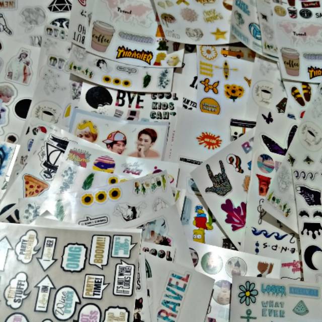 

Sticker Vinyl Custom Murah