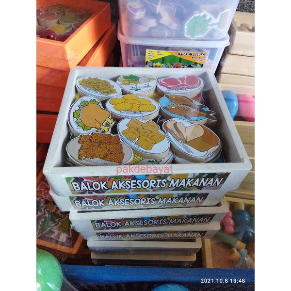 Balok Aksesoris Makanan