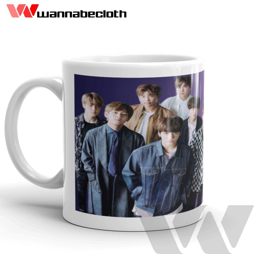 Mug BTS Meal Cetak Gelas Mug Custom Mug Satuan Cetak Mug Souvenir Mug Kpop Mug BTS Meal v10