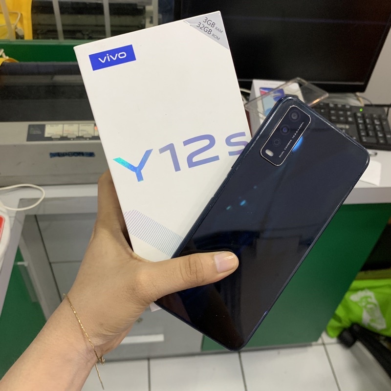 Vivo Y12s ram 3/32gb Bekas Pakai Second Normal Fullset Original