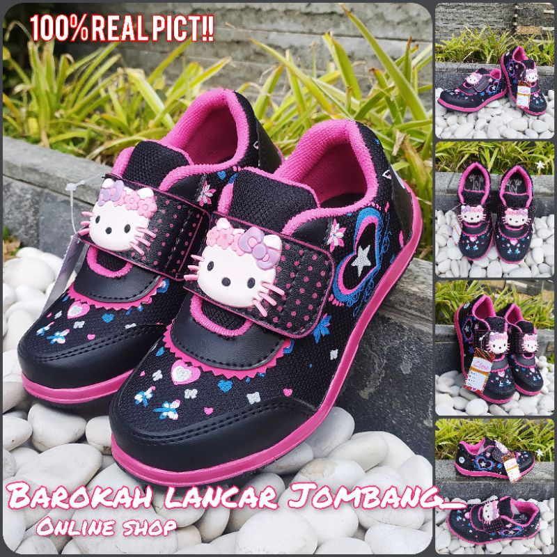 SEPATU ANAK TK HELLO KITTY VIAMOR SIZE 26-35 SPORTY