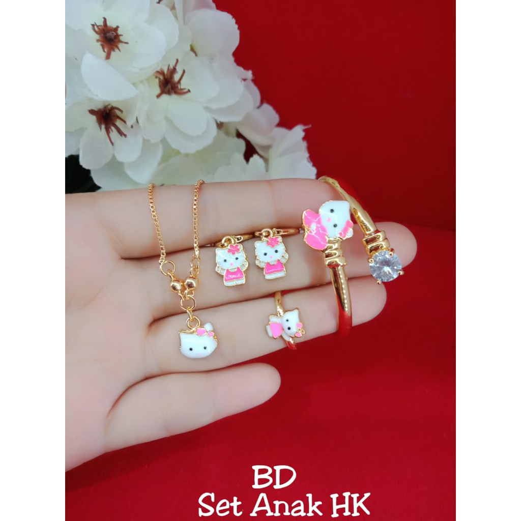 SET ANAK XUPING LAPIS MAS 24K