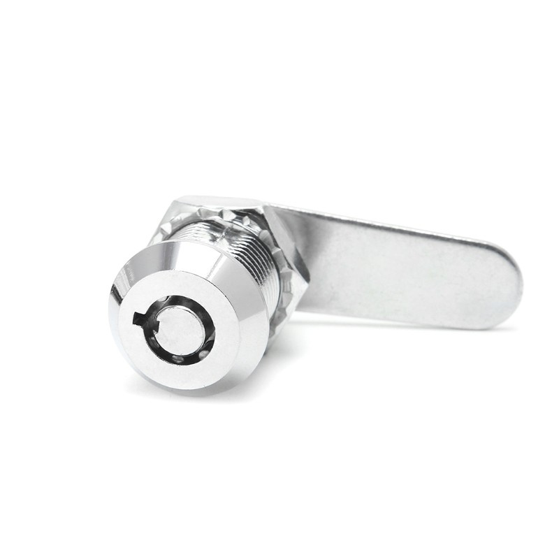 CRE  Drawer Tubular Cam Lock For Door Mailbox Cabinet Cupboard w/2 Keys 16-30mm