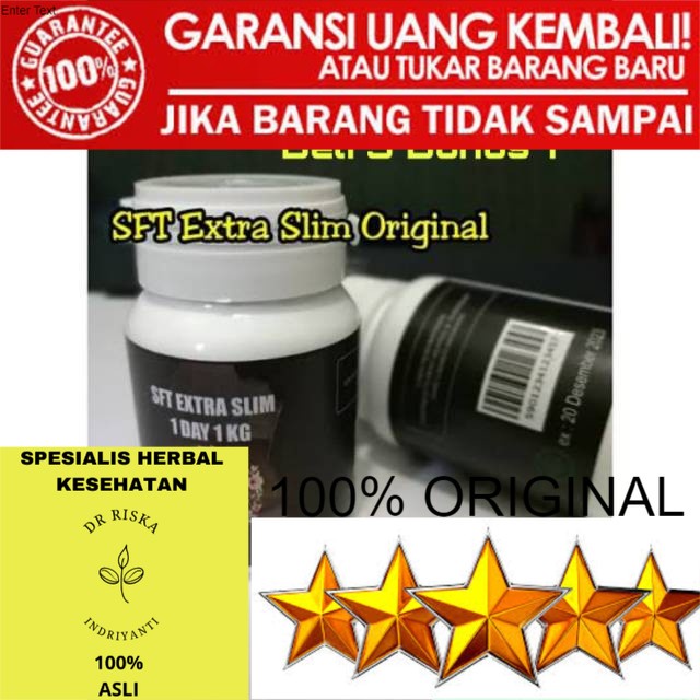 100% ASLI New SFT EXTRA SLIM ORIGINAL Sft extra slim day