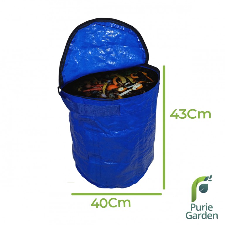 Planter Bag Kompos Compos Bag Membuat Limbah Sampah Daun Organik 50 Liter PG SBY