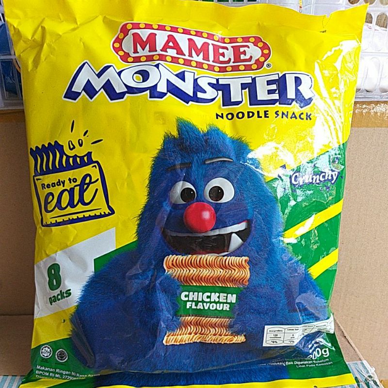 

Mamee Monster Noodle Snack Chicken Flavour