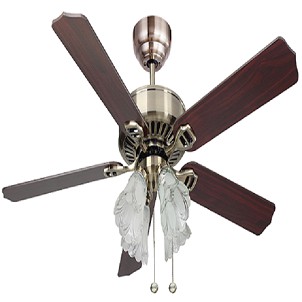 MT.EdMA 52in VISTA Ceiling Fan Dekoratif (Walnut) + Lampu Hias