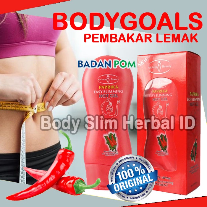 BODYGOALS CREAM BODYGOALS ORI Cream Pelangsing Perut dan Pembakar Lemak Perut Buncit Bodygoals Shop 