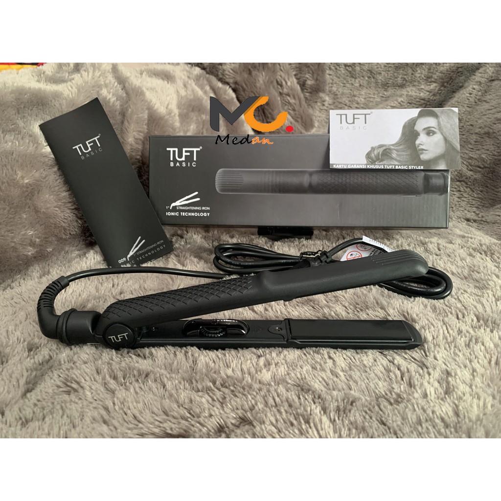 Catokan Rambut / Catok Rambut Tuft Basic Straightening Iron 1 inch