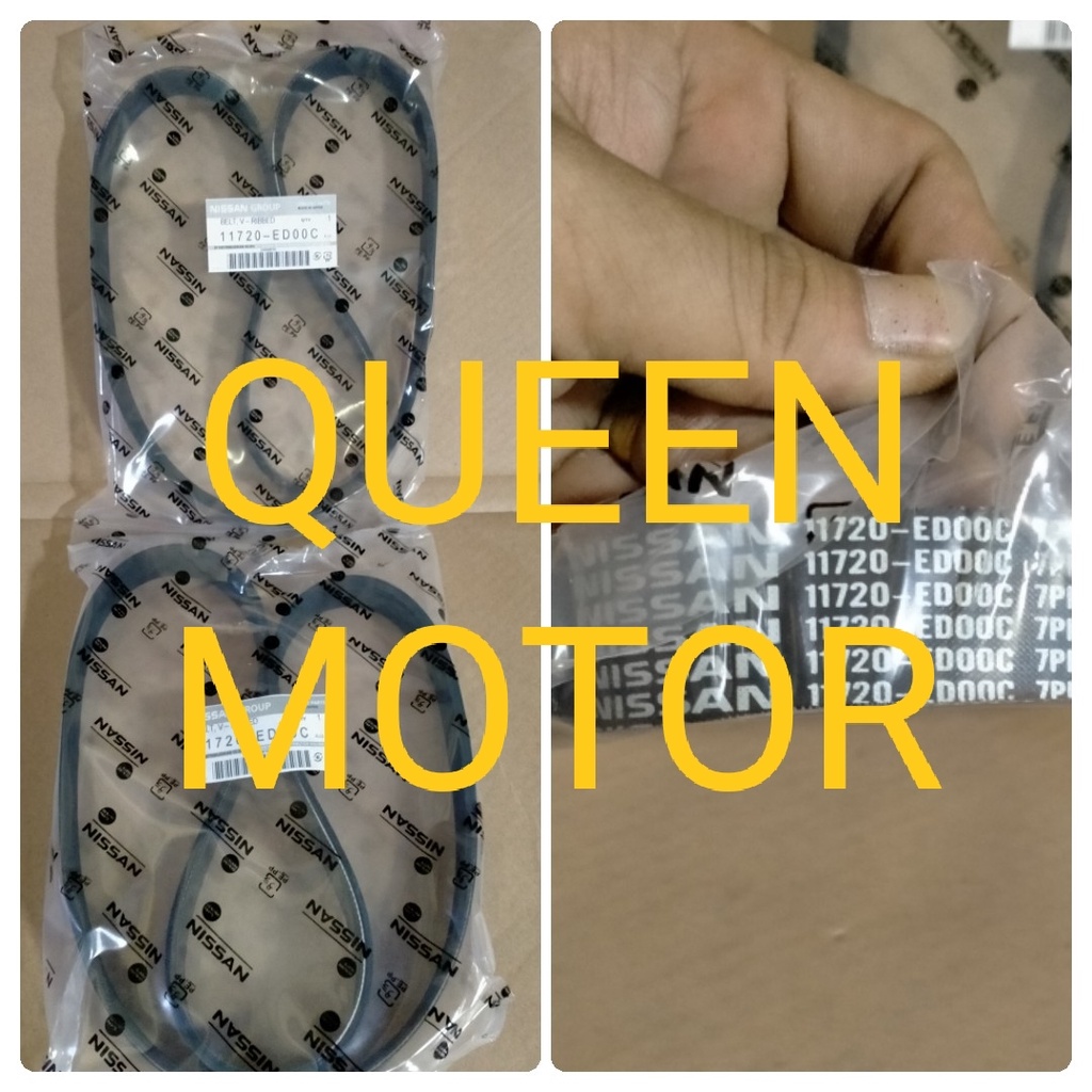 VANBELT FANBELT TALI KIPAS NISSAN LIVINA 1.5CC 1.500CC L10 7PK 1140 XTRAIL JUKE EVALIA 2008-2012