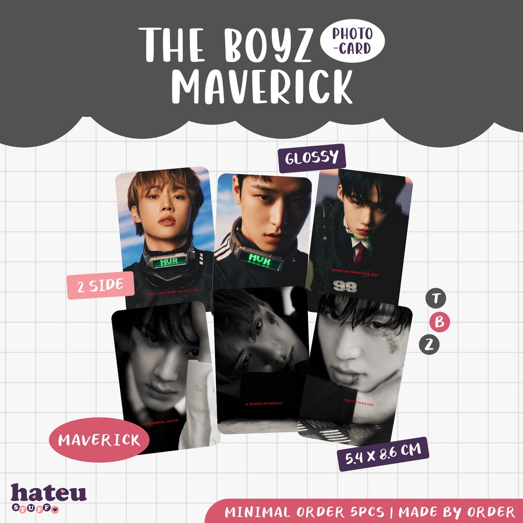The Boyz Unofficial Photocard Maverick