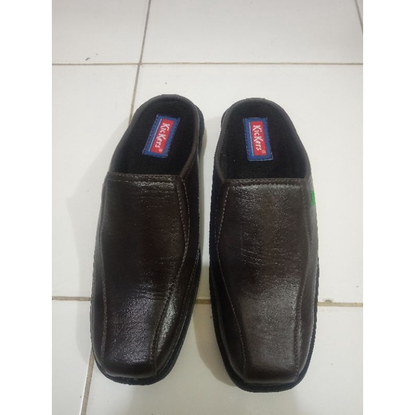 Sepatu selop pantofel pria sepatu sandal bustong cowok pantovel pria