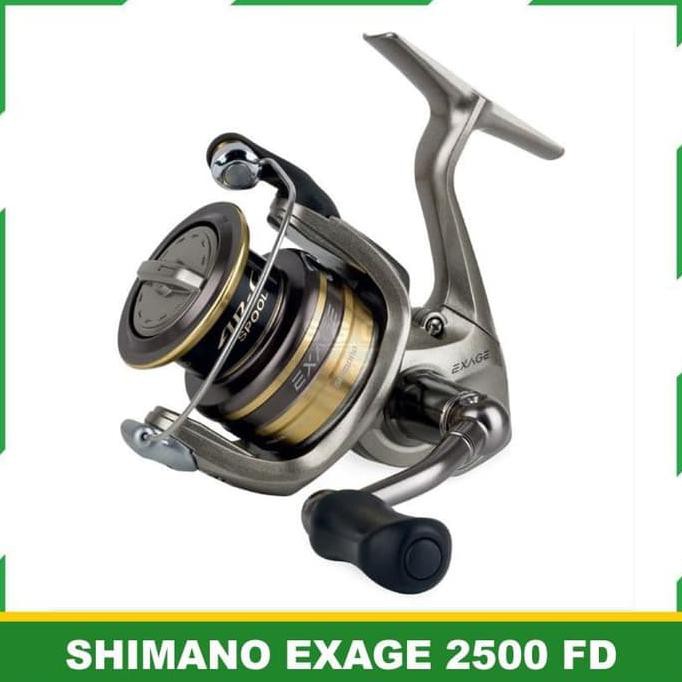 TERMURAH Shimano Reel Spinning Exage 2500FD 4 Ball Bearing Fishing Reel Pancing