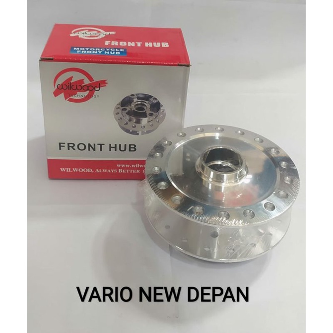 TROMOL VARIO NEW DEPAN CHROME/ TROMOL VARIO NEW FRONT WILWOOD/TROMOL DEPAN VARIO