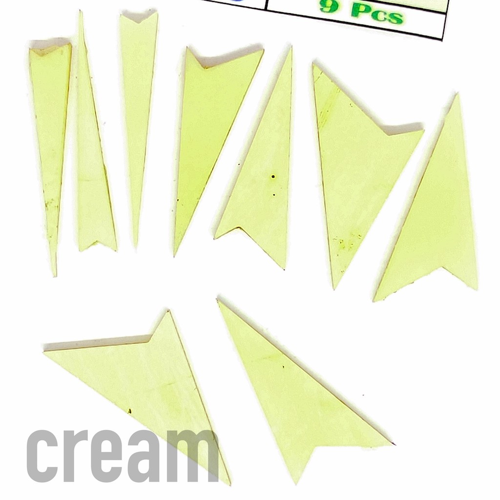 Fingerboard V inlay gitar 9 pcs