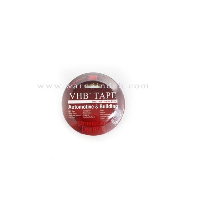 

✰ Double Tape/Perekat 3M VHB 12mm x 4.5m Merah ☪