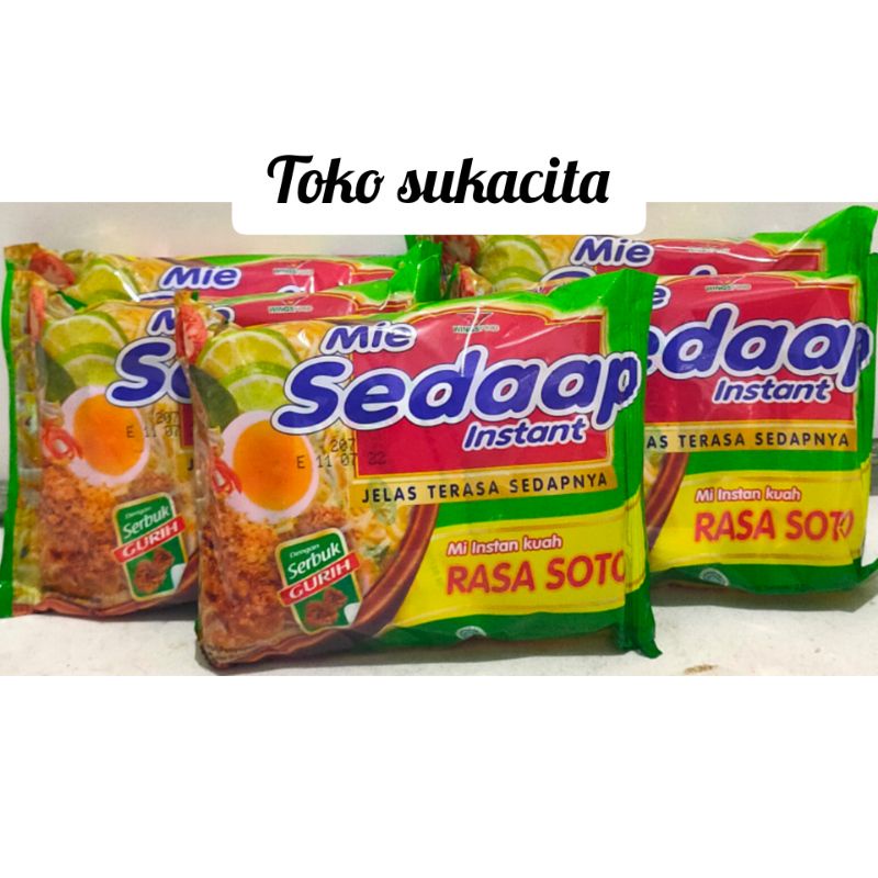 

Mie Sedaap Soto . (5 Bungkus)