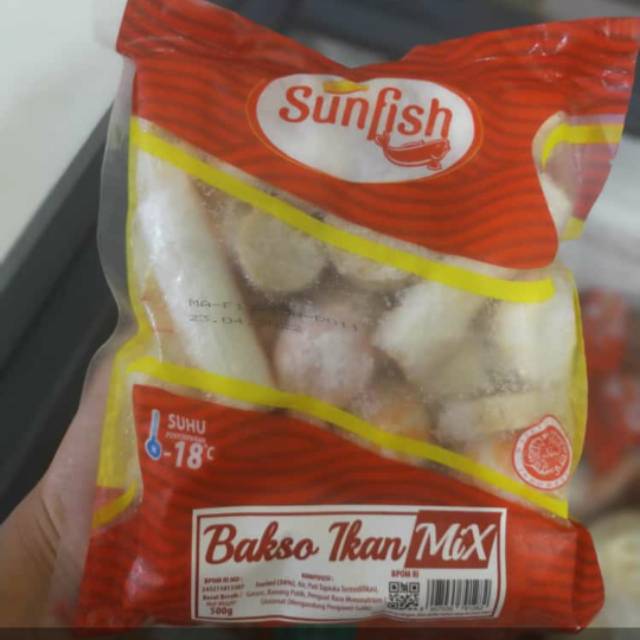 

Sunfish bakso ikan mix