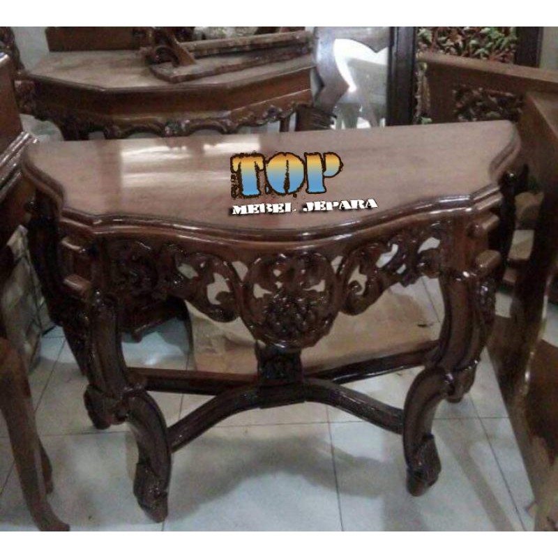 meja konsul tembok , mebel jepara, furniture